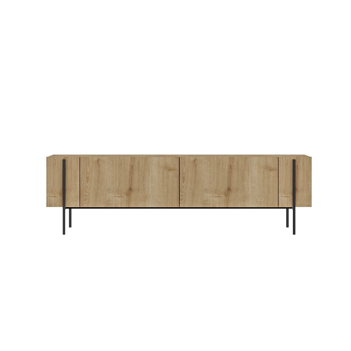 Hanah Home Soporte de TV Herman - Roble zafiro Hanah Home Soporte de TV Herman - Roble zafiro